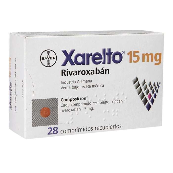 Xarelto 15mg tab pharmeasy