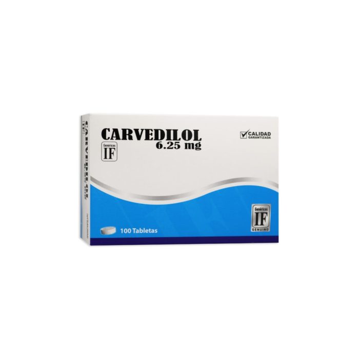 Carvedilol 6.25 mg