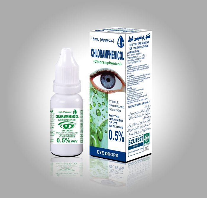 Chloramphenicol eye drops