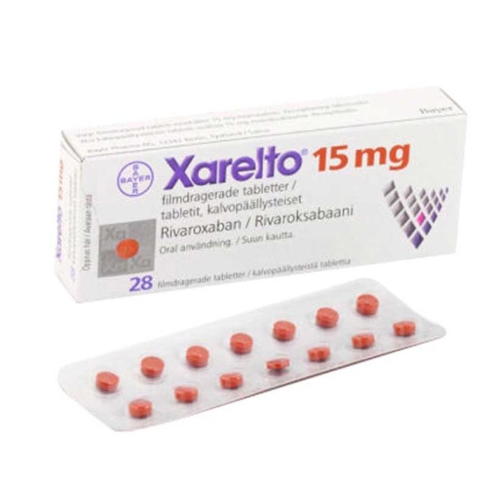 Xarelto 15 mg