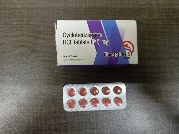 Cyclobenzaprine 5 mg