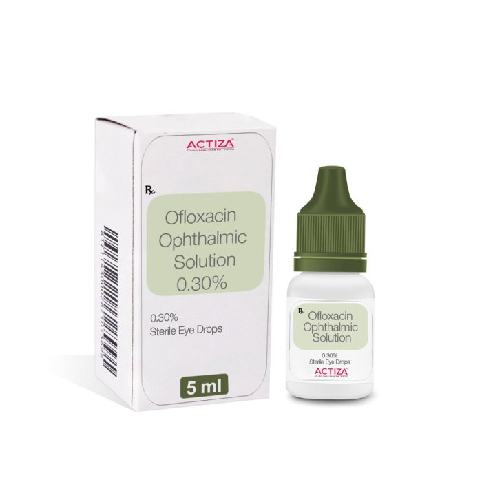 Ofloxacin eye drops