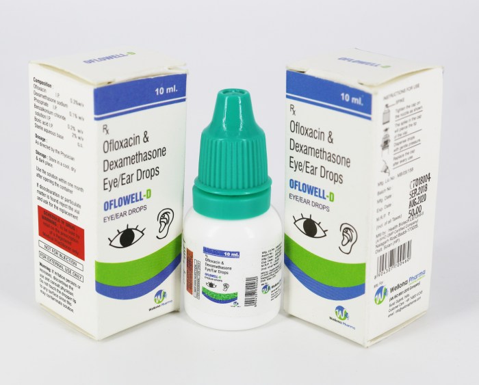 Ofloxacin eye drops