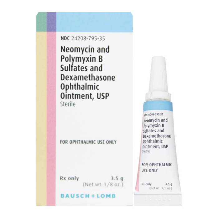 Neomycin and polymyxin b sulfates